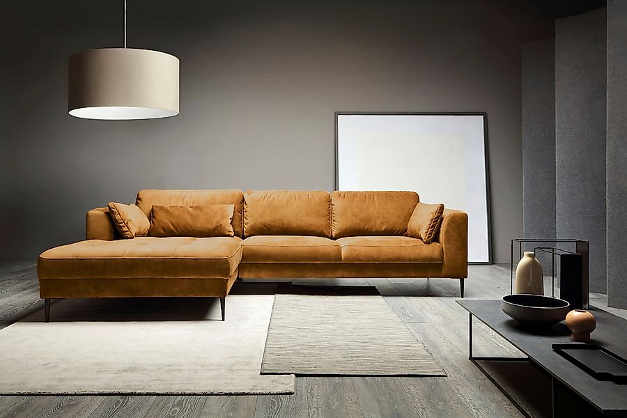 TRENDMANUFAKTUR Ecksofa Luzi, wahlweise mit Schlaffunktion günstig online kaufen