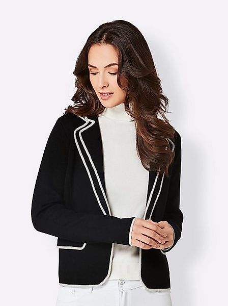 creation L Strickjacke Merino-Strickblazer günstig online kaufen