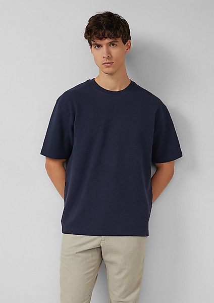 s.Oliver Kurzarmshirt T-Shirt Hochwertiges T-Shirt mit Waffelstruktur im Mo günstig online kaufen