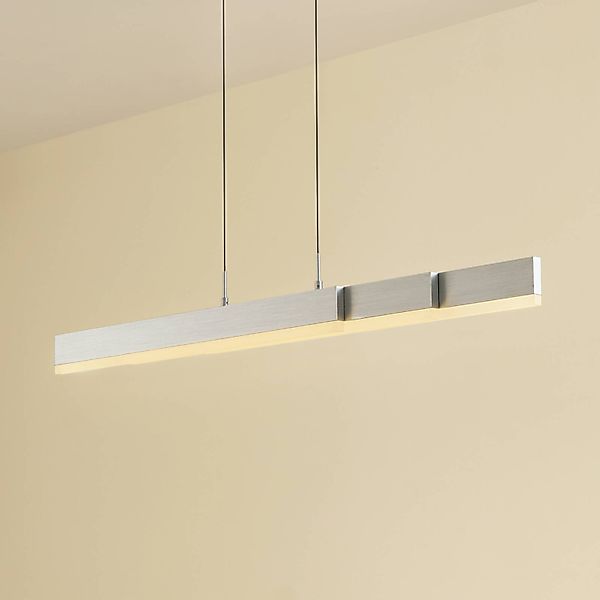 Lucande LED-Hängeleuchte Torven, aluminium, CCT, ausziehbar günstig online kaufen