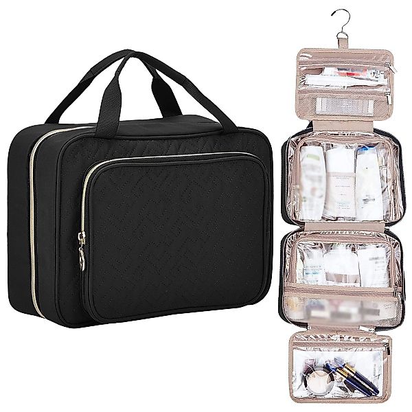 ZEUOPQ Kulturbeutel Tragbare wasserdichte Reise-Make-up-Tasche große günstig online kaufen