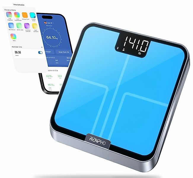 Renpho Personenwaage "Elis Chroma smarte Personenwaage" Lichteffekt der Waa günstig online kaufen
