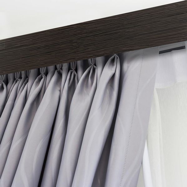 SN DECO GROUP Gardinenschiene "Vorhangschiene SH (1) mit Blende 5 cm" 2 läu günstig online kaufen
