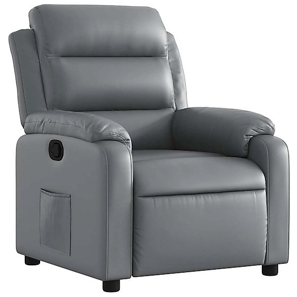 vidaXL Relaxsessel Grau Kunstleder 373489 günstig online kaufen