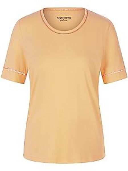 Rundhals-Shirt Frida Green Cotton orange günstig online kaufen