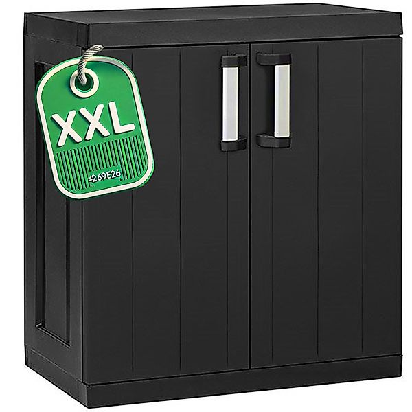 ONDIS24 Mehrzweckschrank Kunststoffschrank HERO XXL Haushaltschrank günstig online kaufen