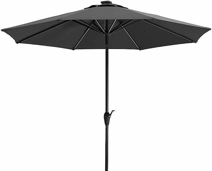 Schneider Marktschirm Blacklight Ø 270 cm mit Kurbelmechanik günstig online kaufen