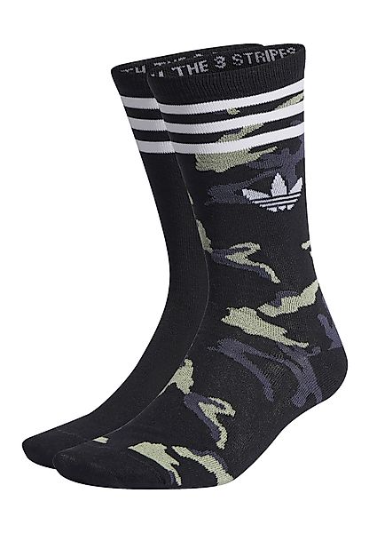 Adidas Originals Socken Zweierpack CAMO CREW SOCK HC9533 Camouflage Schwarz günstig online kaufen