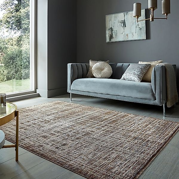 FLAIR RUGS Teppich "Lattice Abstract" rechteckig 7 mm Höhe aus recyceltem M günstig online kaufen