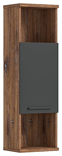 welltime Midischrank "Agen, Breite 35 cm, 1 Tür, 2 offene Fächer, 1 Einlege günstig online kaufen