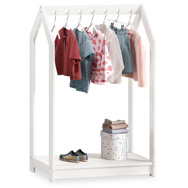 IDIMEX Kinderkleiderschrank SALLY Kinderkleiderständer kinderzimmer Gardero günstig online kaufen