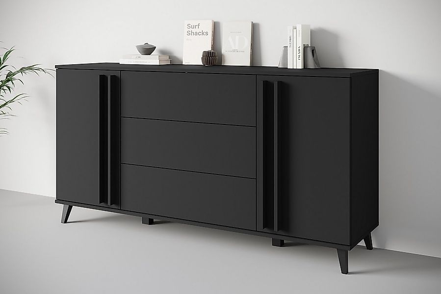 INOSIGN Sideboard Helsinki, Kommode mit 2 Türen und 3 Schubladen, Breite 15 günstig online kaufen