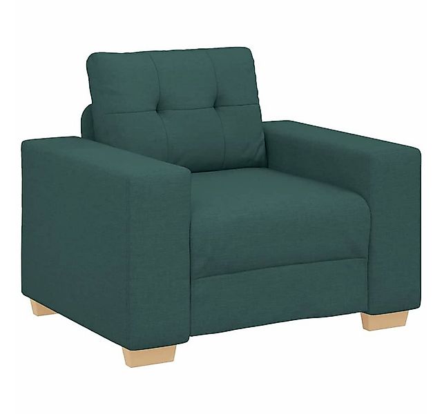 vidaXL Sofa Sofasessel Dunkelgrün 60 cm Stoff günstig online kaufen