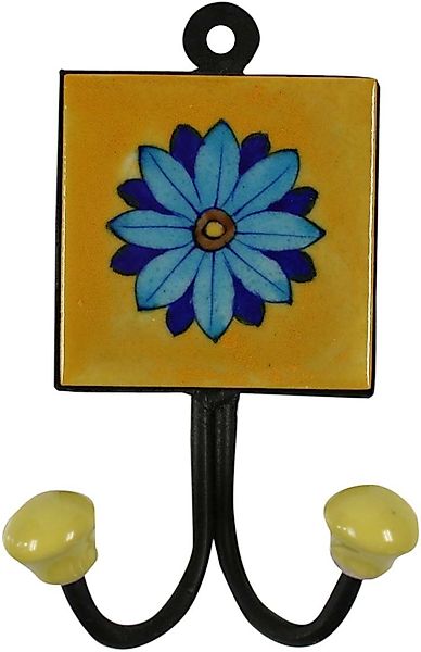 Guru-Shop Kleiderhaken Doppelwandhaken, Garderobenhaken mit.. günstig online kaufen