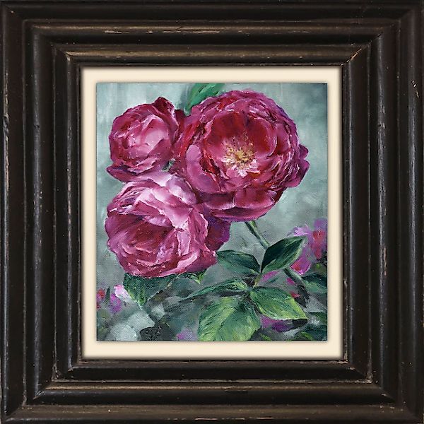 queence Leinwandbild »Pfingstrosen«, Kunst-Blumen-Blumenbilder-Stillleben-G günstig online kaufen