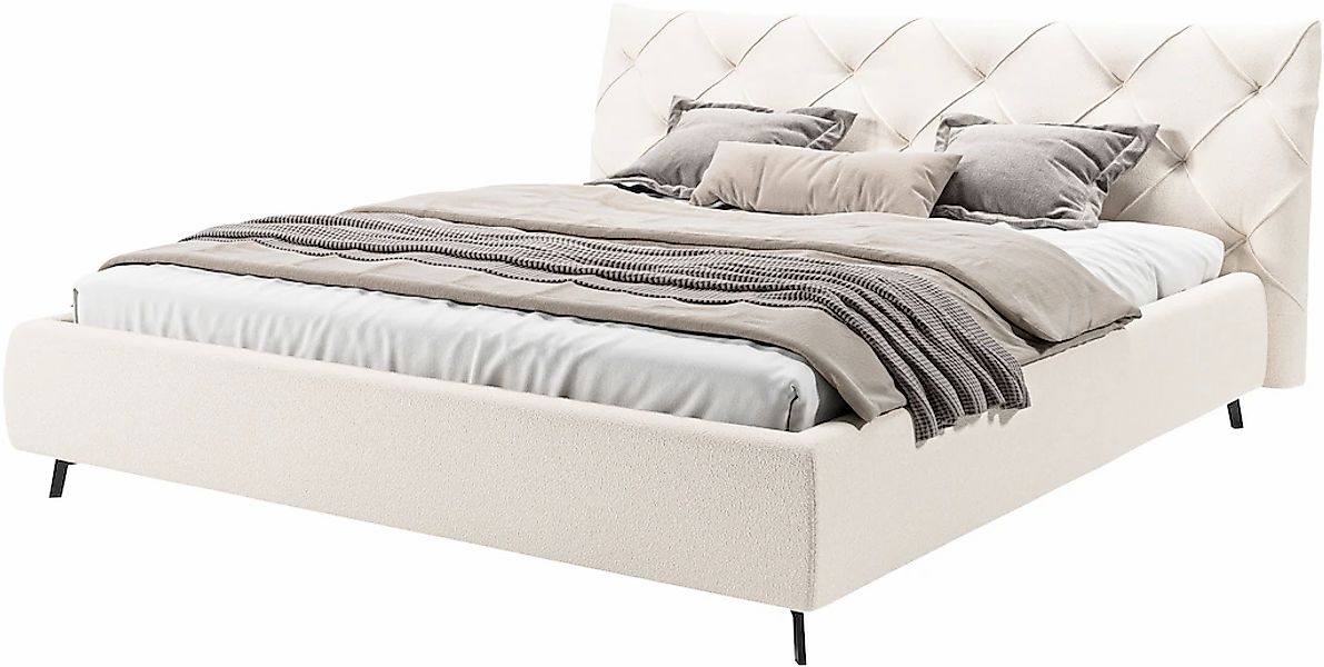 Home affaire Polsterbett "Elloree, in 4 Breiten bis 200cm, auch in Leder" K günstig online kaufen