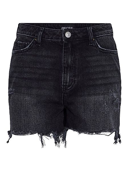 pieces Jeansshorts Summer (1-tlg) Fransen günstig online kaufen