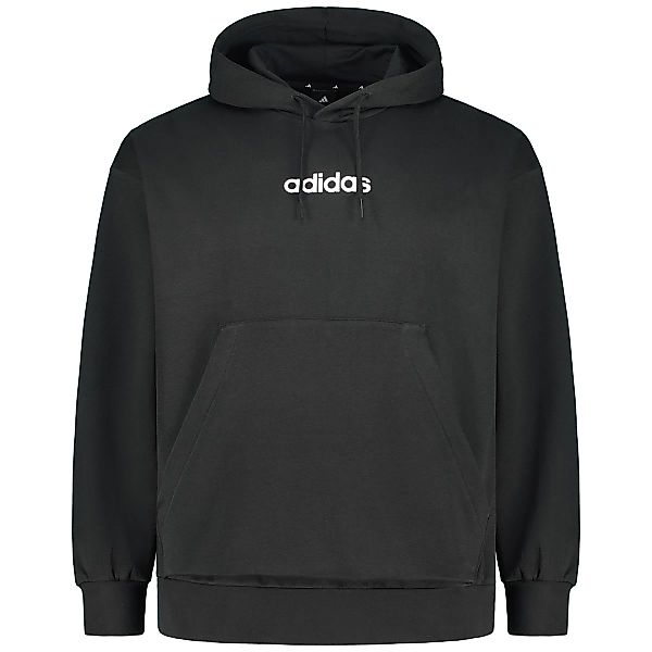 adidas Hoodie aus Materialmix Farbe schwarz Größe: 3XL günstig online kaufen