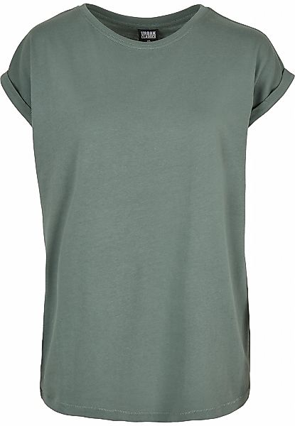 URBAN CLASSICS Kurzarmshirt "Urban Classics Damen Ladies Extended Shoulder günstig online kaufen