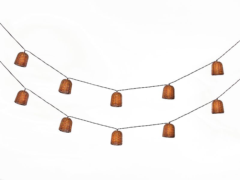 Luxform LED-Lichterkette Luxform Solar Rattan, 1-flammig, günstig online kaufen