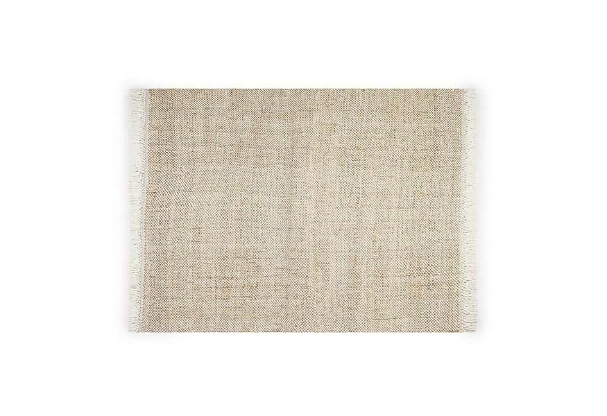 Elegant Floors Teppich Elegant Floors® Jute-Wolle Teppich Natur, Handgefert günstig online kaufen