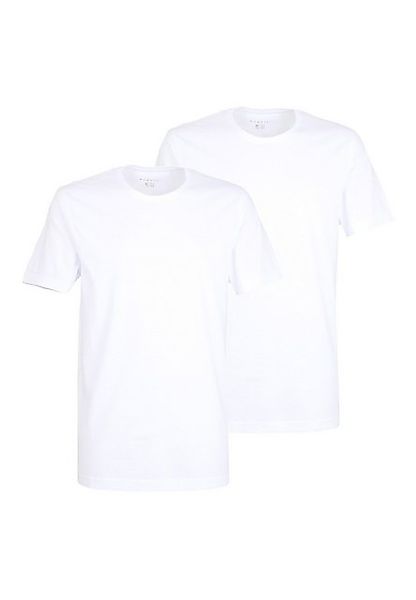 bugatti T-Shirt Bari (Packung, 2-tlg., 2) mit Rundhals-Ausschnitt, Kurzarm günstig online kaufen