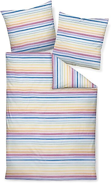 Janine Janine Mako-Soft-Seersucker Bettwäsche TANGO 20120 multicolor Größe: günstig online kaufen