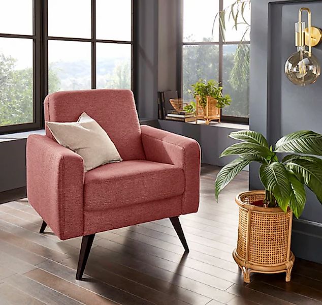 exxpo - sofa fashion Sessel "Samso, Loungesessel mit tollem Sitzkomfort", K günstig online kaufen