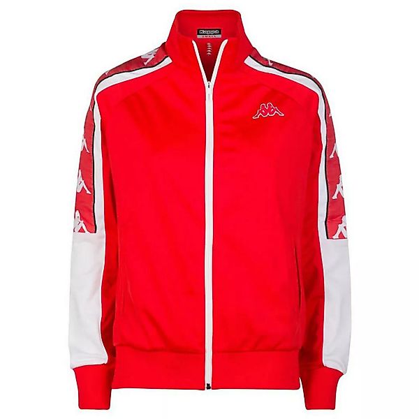 Kappa Anay Sweatshirt Mit Reißverschluss L Red Fire / White günstig online kaufen