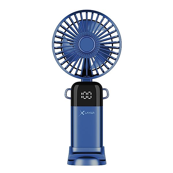 XLAYER Handventilator Handventilator klappbar/wiederaufladbar mit Smartphon günstig online kaufen