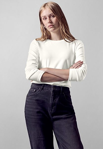 STREET ONE STUDIO Langarmshirt im soften günstig online kaufen
