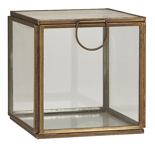 Ib Laursen Aufbewahrungsbox Ib Laursen Glasbox Utensilienbox Glas Schachtel günstig online kaufen