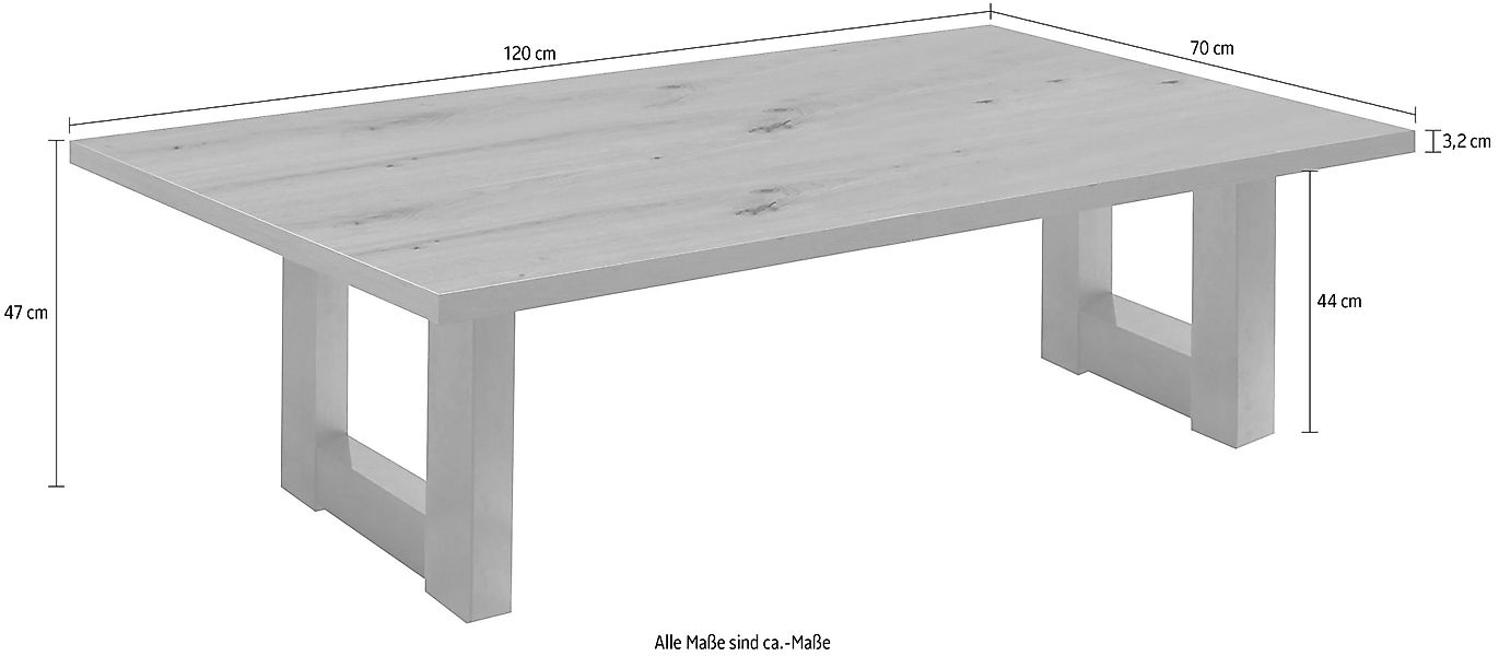 Mäusbacher Couchtisch "TOPSELLER", (Beistelltisch), Tisch, U-Gestell günstig online kaufen