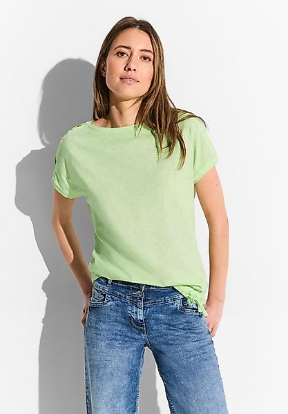 CECIL T-Shirt mit Knotendetail günstig online kaufen