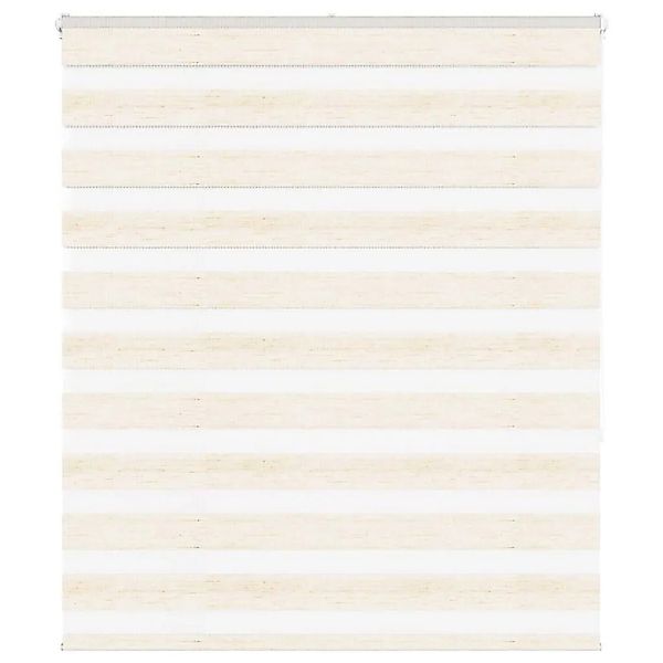 vidaXL Doppelrollo Marmorbeige 120x150cm Stoffbreite 115,9 cm Polyester 401 günstig online kaufen