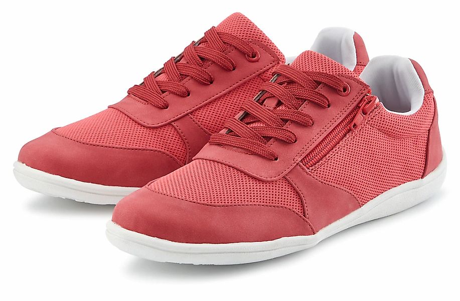 Vivance Sneaker "Schnürhalbschuh, Freizeitschuh,", mit Reißverschluss, ultr günstig online kaufen