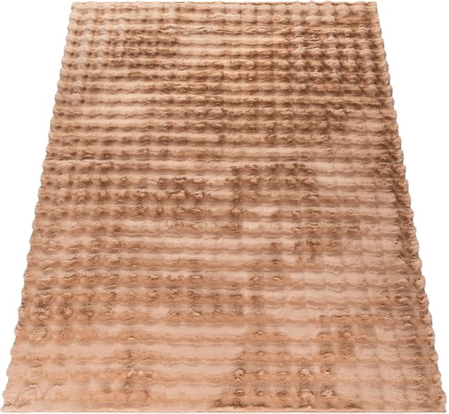 Paco Home Hochflor-Teppich "Arnheim 741" rechteckig 34 mm Höhe Uni Farben, günstig online kaufen