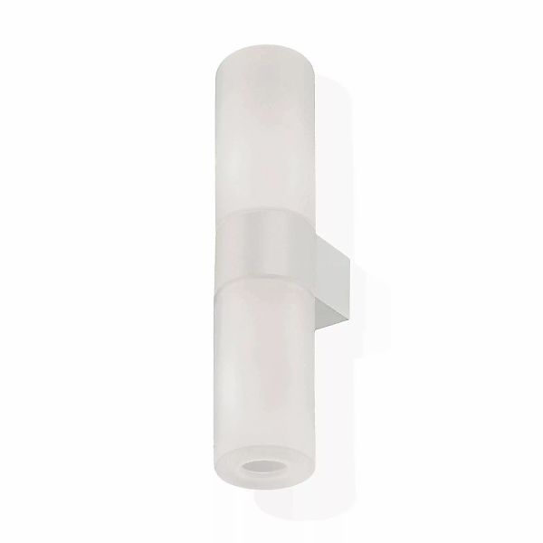 kdln Wandleuchte Pastilla, weiß, Höhe 36 cm, Glas günstig online kaufen