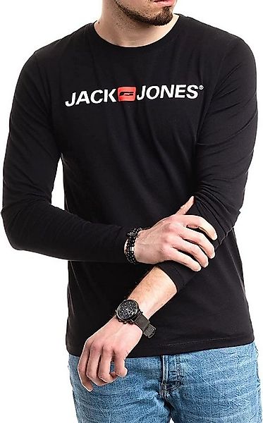 Jack & Jones Langarmshirt mit Printaufdruck günstig online kaufen