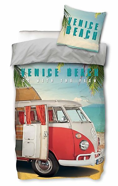 SkyBrands Bettwäsche VW Bulli - Bettwäsche-Set, günstig online kaufen