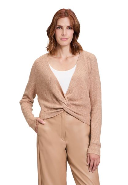 Betty&Co Strickpullover "Damen Strickpullover mit V-Ausschnitt" 1 Stk. tlg. günstig online kaufen