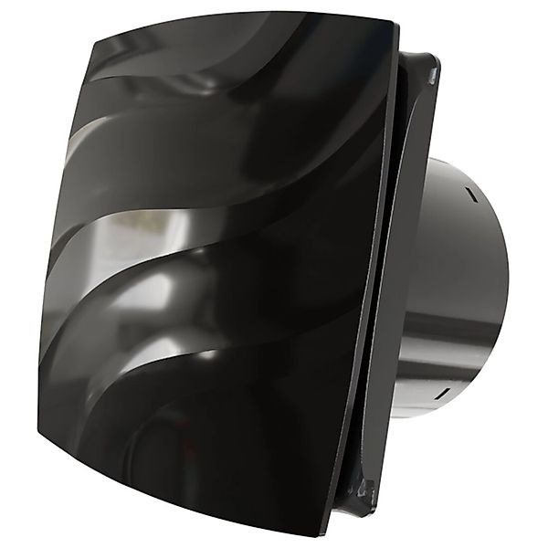 VLANO Badlüfter ALTO 120 Black mit Quick-Fix Montagesystem günstig online kaufen