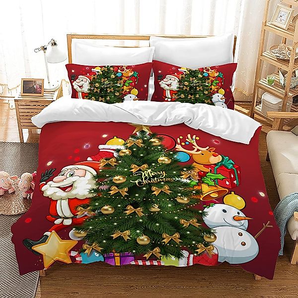 HT Bettwäsche Weihnachten Bettwäsche Sets, 200×200 günstig online kaufen