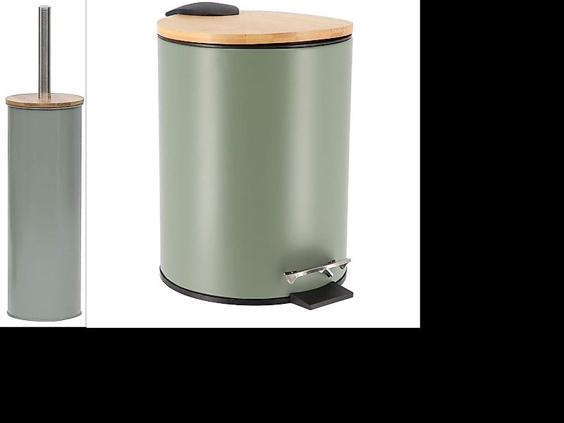 LikeKa Badaccessoire-Set 2 teilig Toilettenbürste und Kosmetikeimer matt mi günstig online kaufen