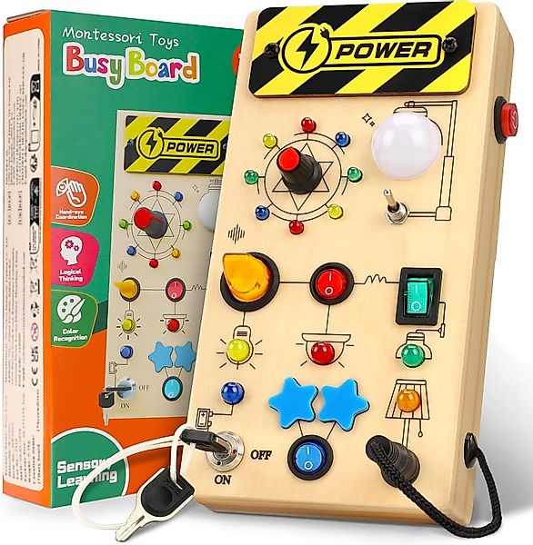 POPOLIC Lernspielzeug Montessori Spielzeug - Busy günstig online kaufen