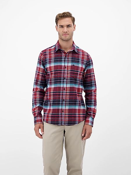 LERROS Karohemd "LERROS Karo Flannelhemd - weich und stylisch" günstig online kaufen