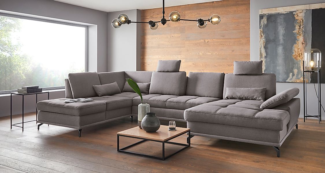 Places of Style Wohnlandschaft Costello U-Form, günstig online kaufen