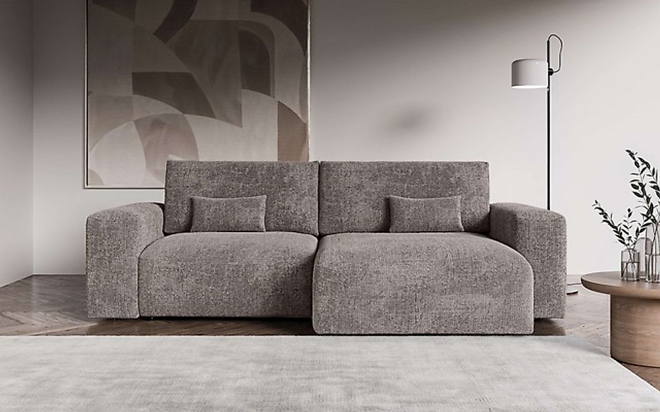 OTTO home Ecksofa »MATTS Schlafsofa mit Bettkasten, Maße B/T/H: 265/159/89 günstig online kaufen