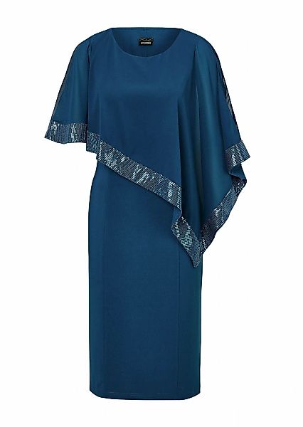 GOLDNER Abendkleid "Kleid mit raffiniertem Chiffonüberwurf" Chiffon günstig online kaufen
