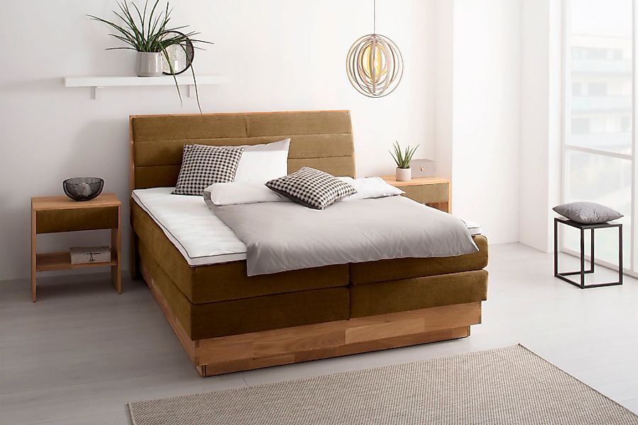 OTTO home Boxspringbett "JENNA in verschiedenen Farben und Breiten erhältli günstig online kaufen